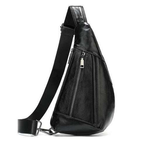 Sac Banane Femme élégant FANDARE - Sacoche Bandoulière Nylon Imperméable - Avec Trou Pour écouteurs - Pour Sport Et Ville - 8